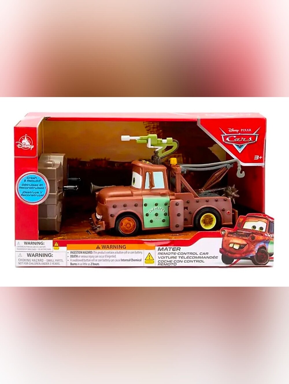 Disney / Pixar Cars Cars 3 Mater R/C Remote Control Car (2.4 gHz) FREE SHIPPING